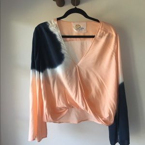 RARE&SOLDOUT Blue Life Hayley tiedye top,like-new!